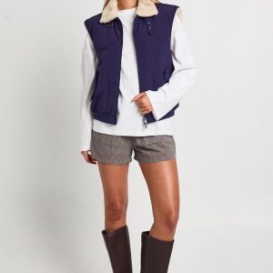Faux Fur Lined Gilet