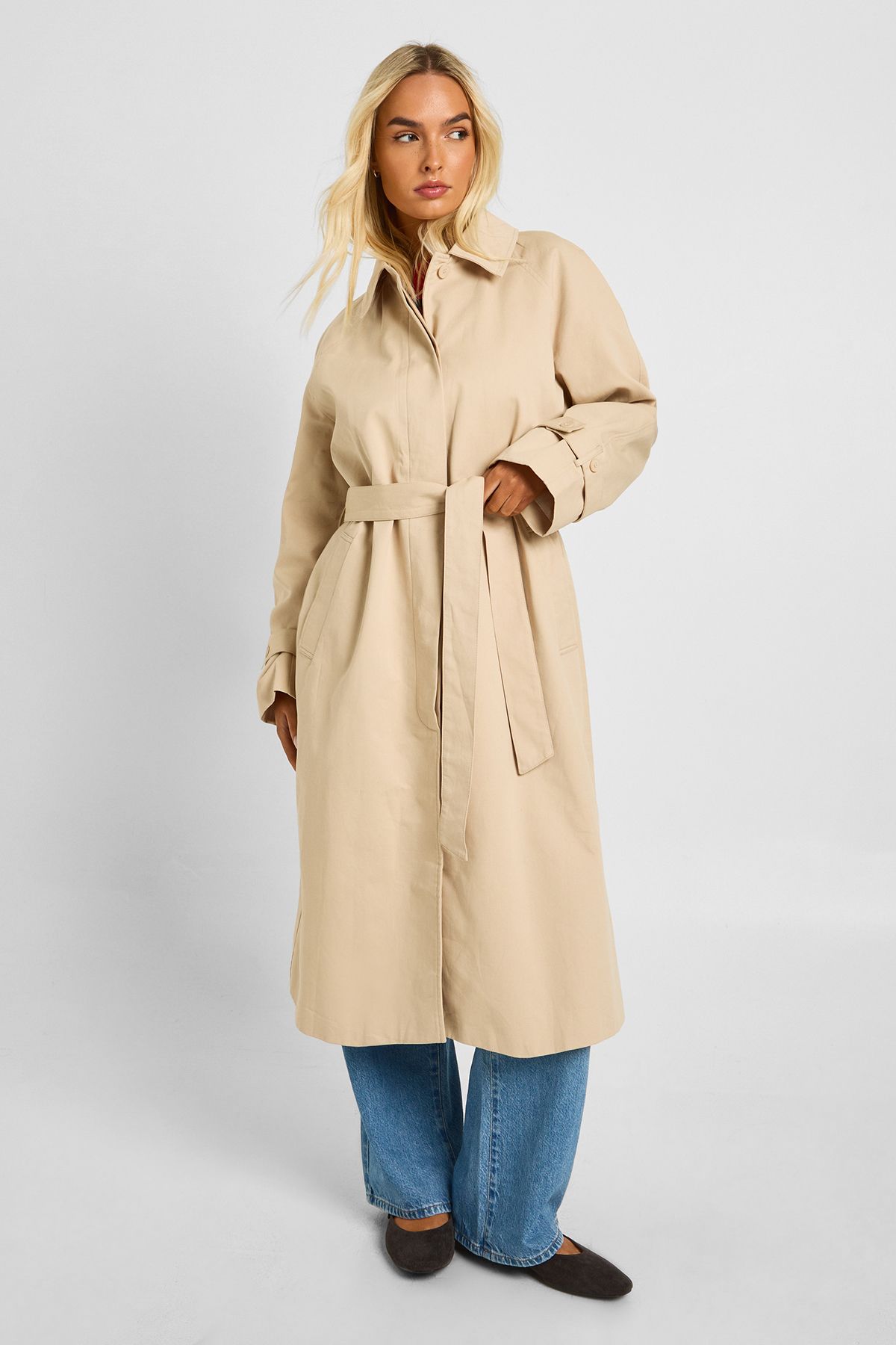 Belted Trench Coat - Image 3