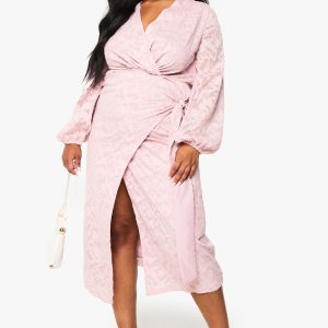 Plus Devore Midaxi Dress