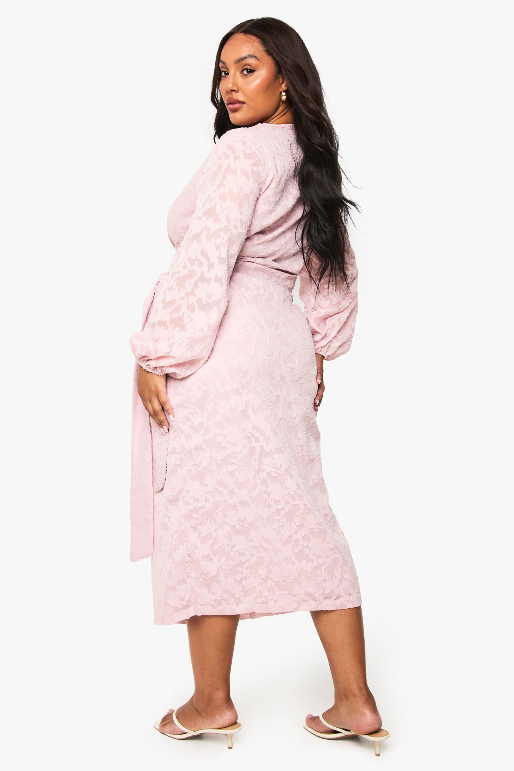 Plus Devore Midaxi Dress - Image 2