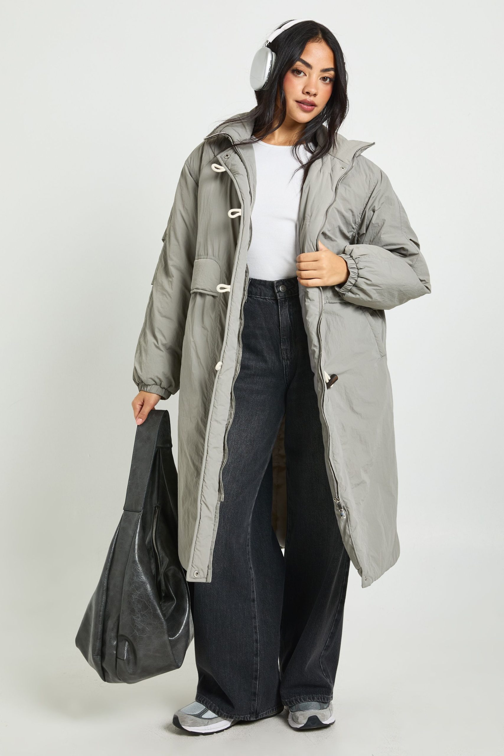 Maxi Puffer with Toggles