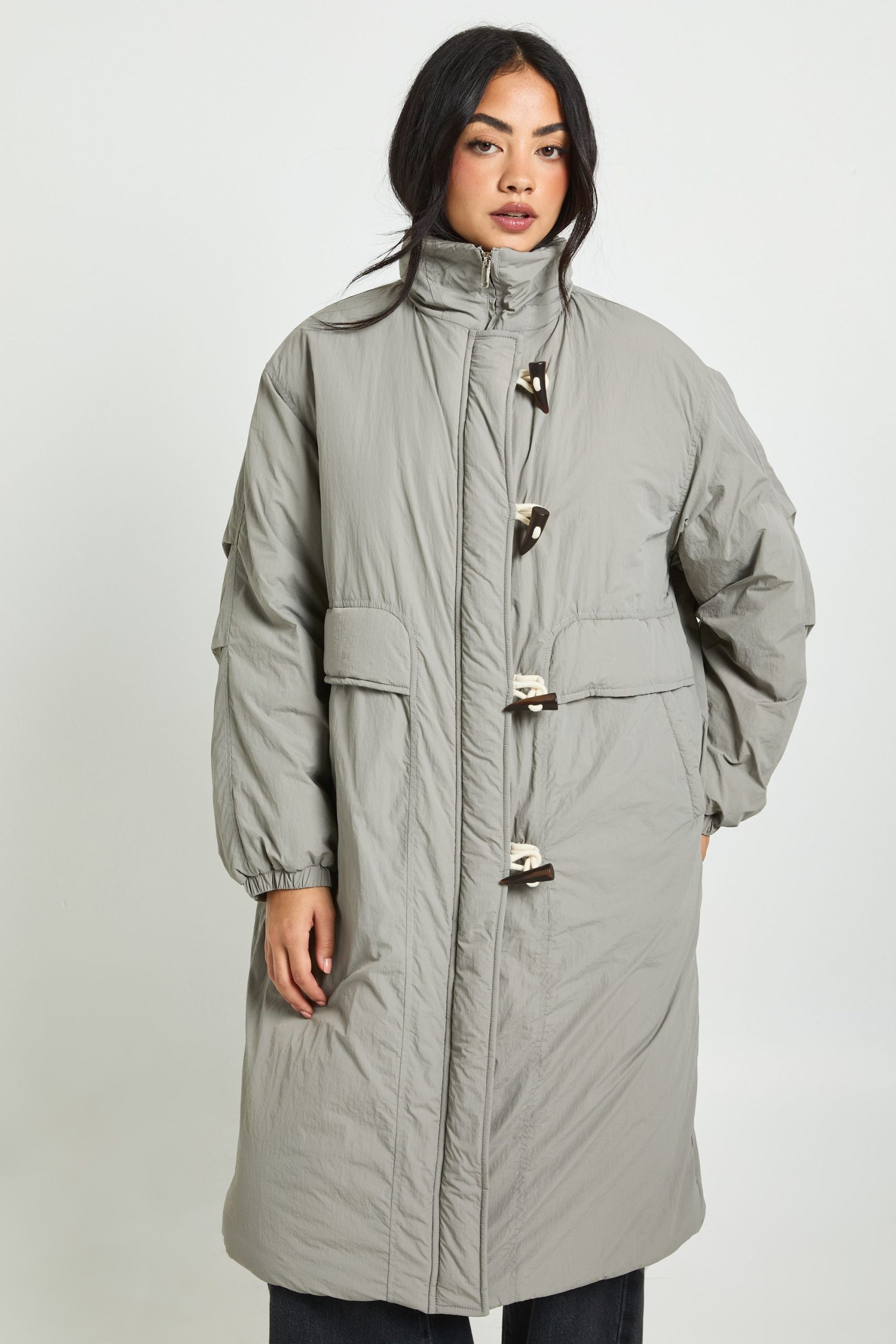 Maxi Puffer with Toggles - Image 3