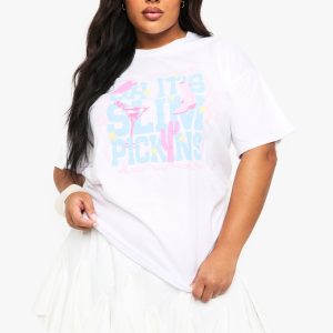 Plus Slim Pickins Oversized T-Shirt