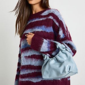 Double Knot Detail Slouchy Grab Bag