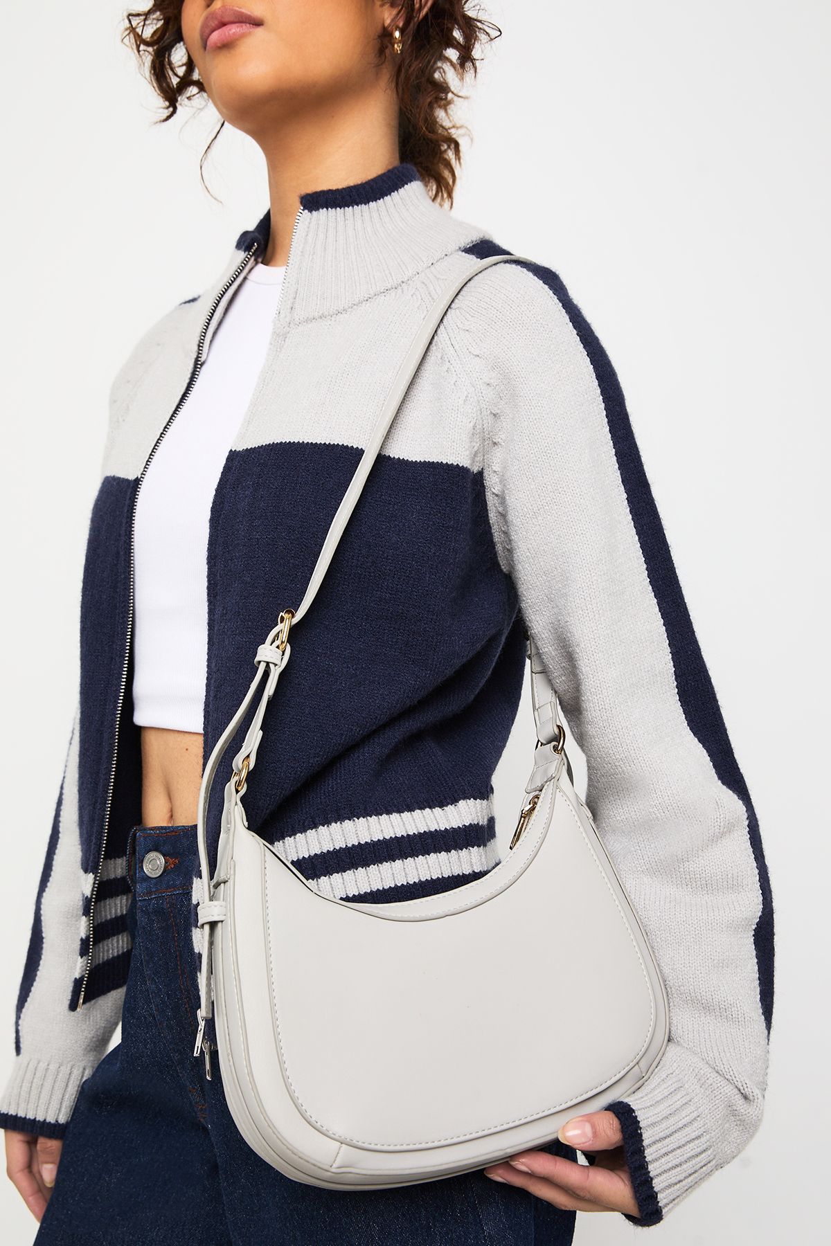 Oval Adjustable Shoulder Bag
