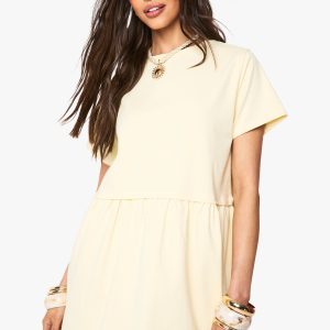 Short Sleeve Layered T-Shirt Dress