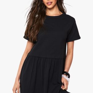 Short Sleeve Layered T-Shirt Dress