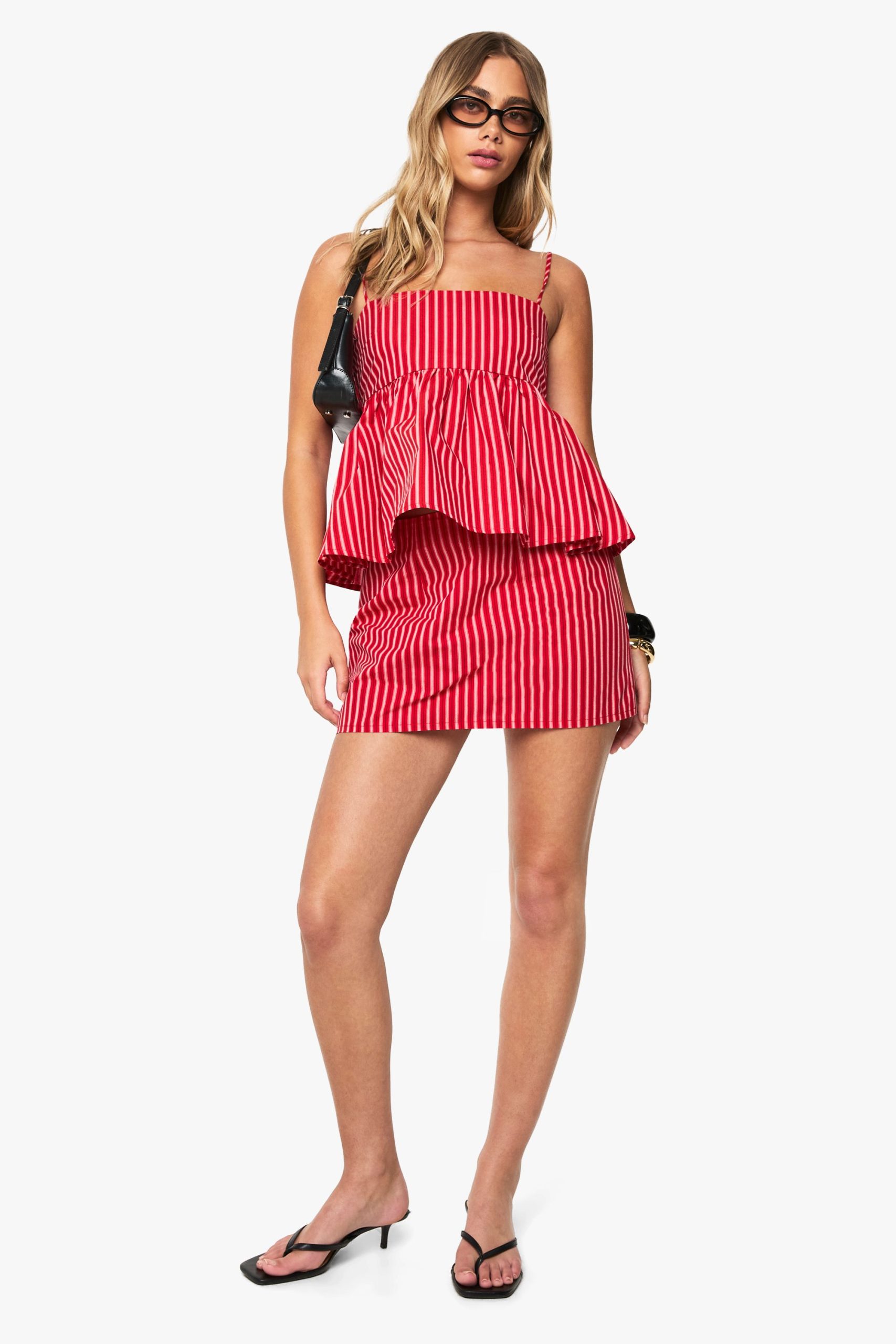 Stripe Mini Skirt - Image 3