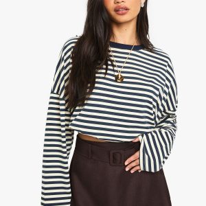 Belted Textured Mini Skirt
