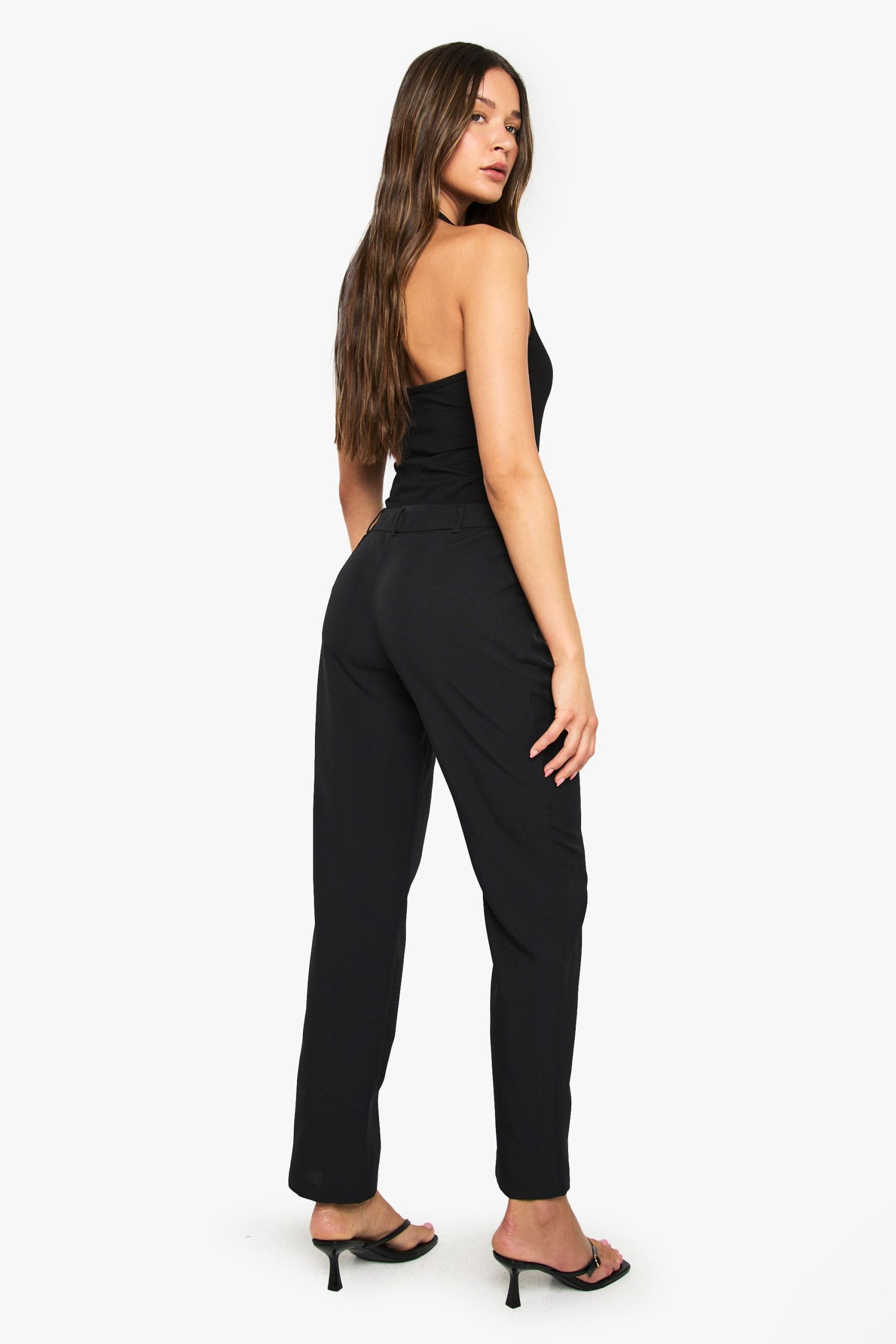 Low Rise Slim Leg Trouser - Image 2