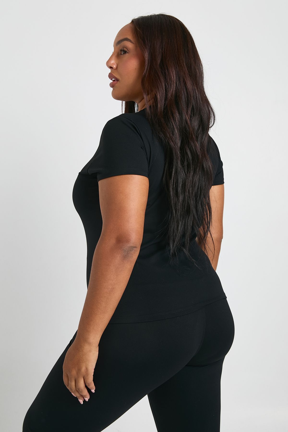 Plus Supersoft Peached Sculpt Top - Image 3