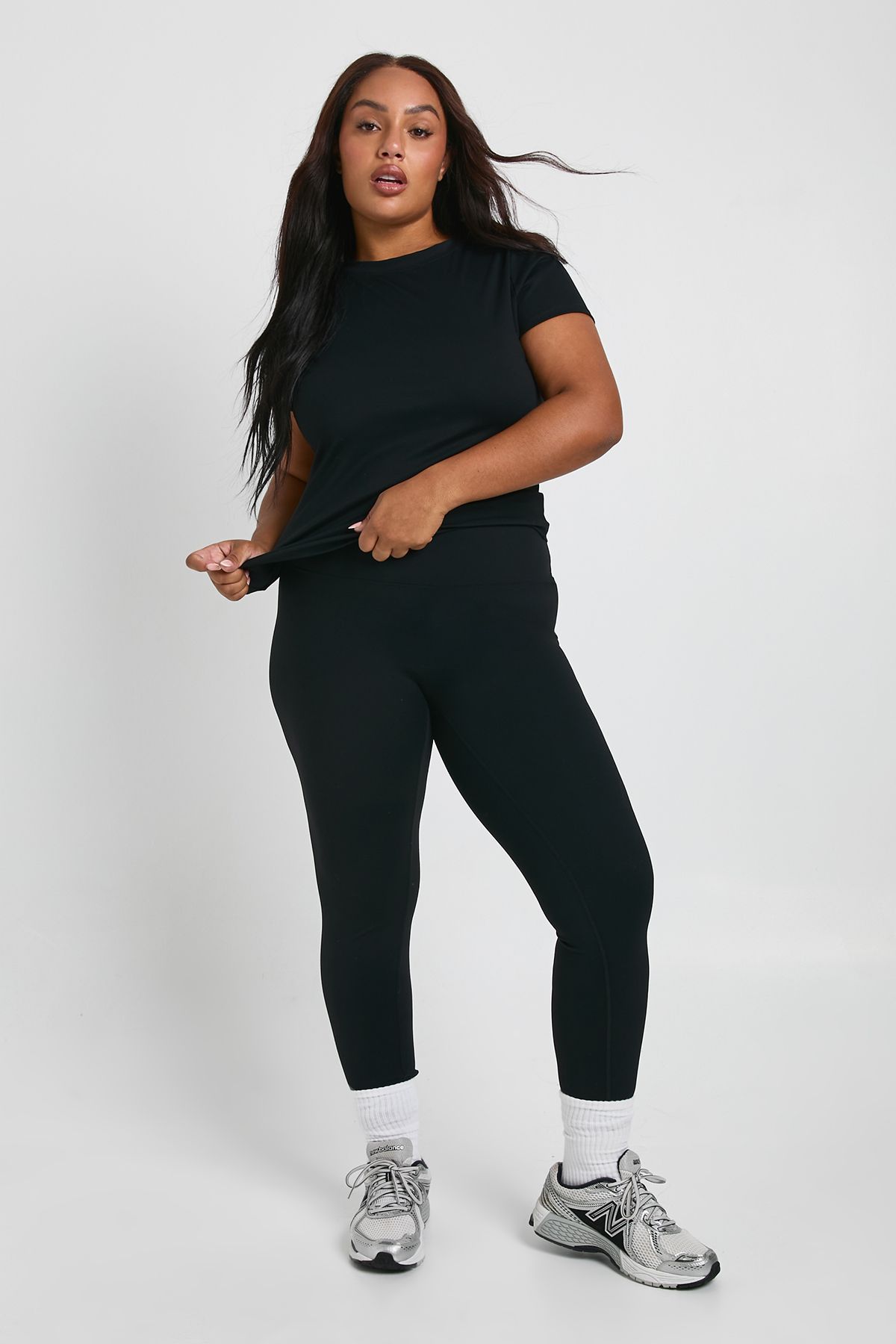 Plus Supersoft Peached Sculpt Top - Image 4