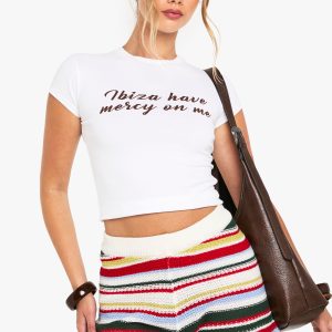 Ibiza Have Mercy On Me Printed Baby T-Shirt