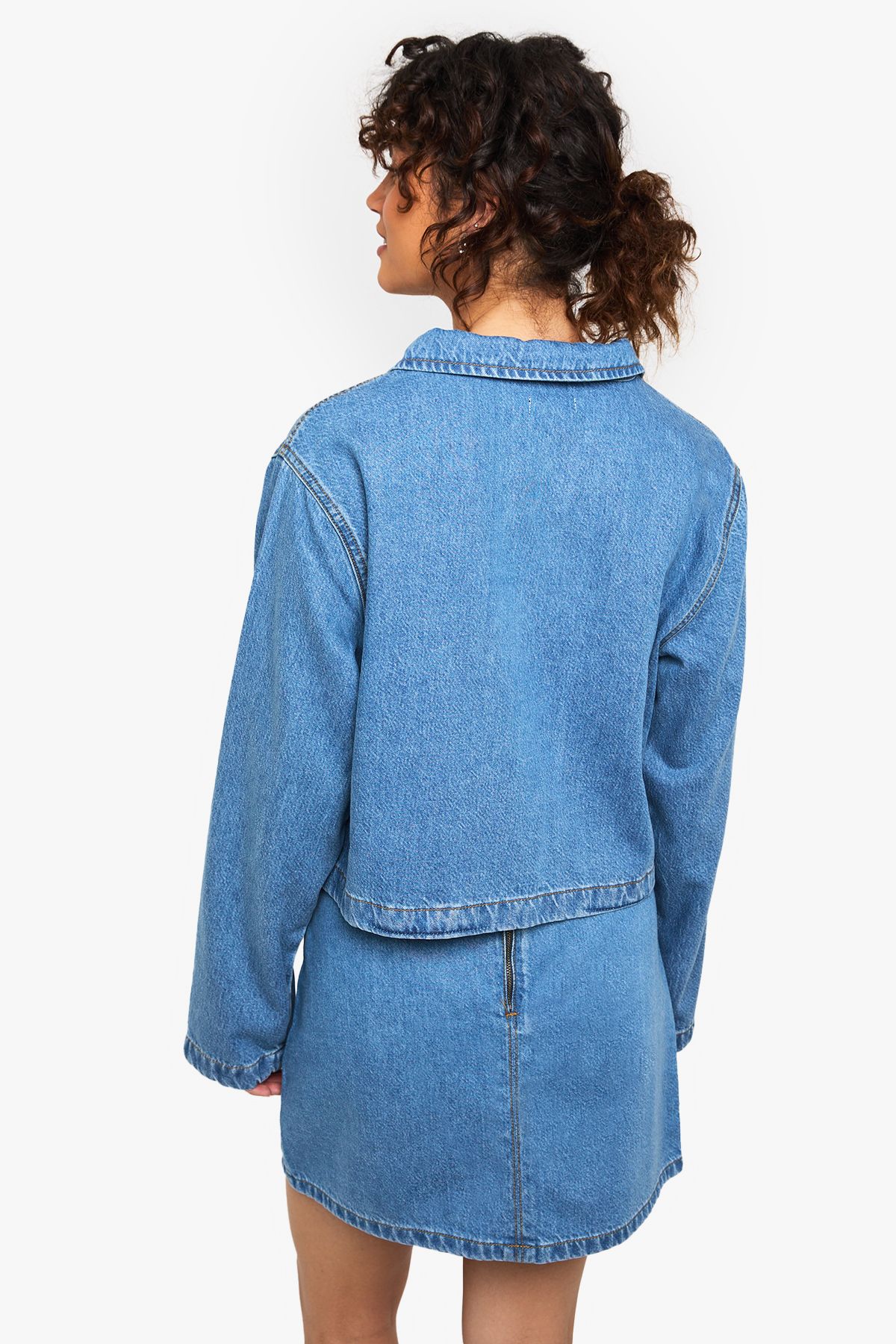 Denim Collared Rugby Shirt - Image 2
