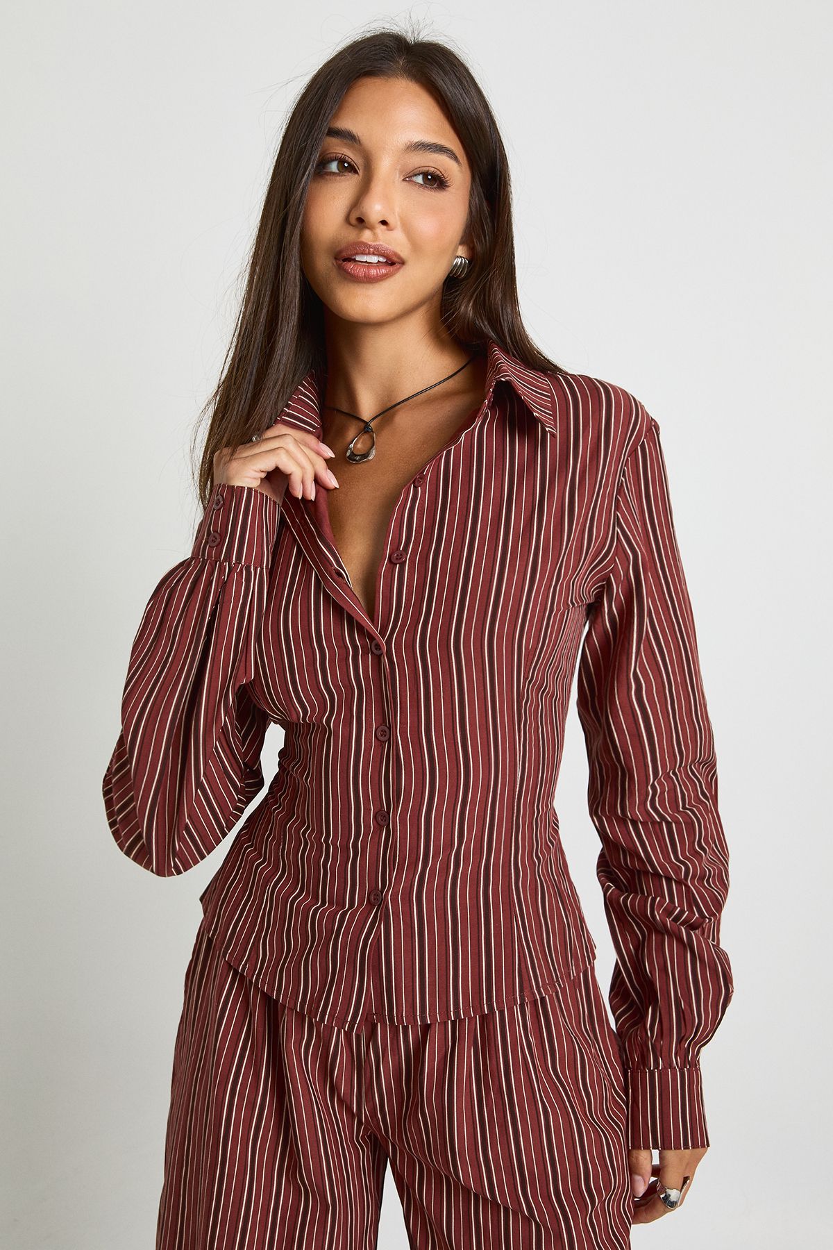 Stripe Fitted Shirt