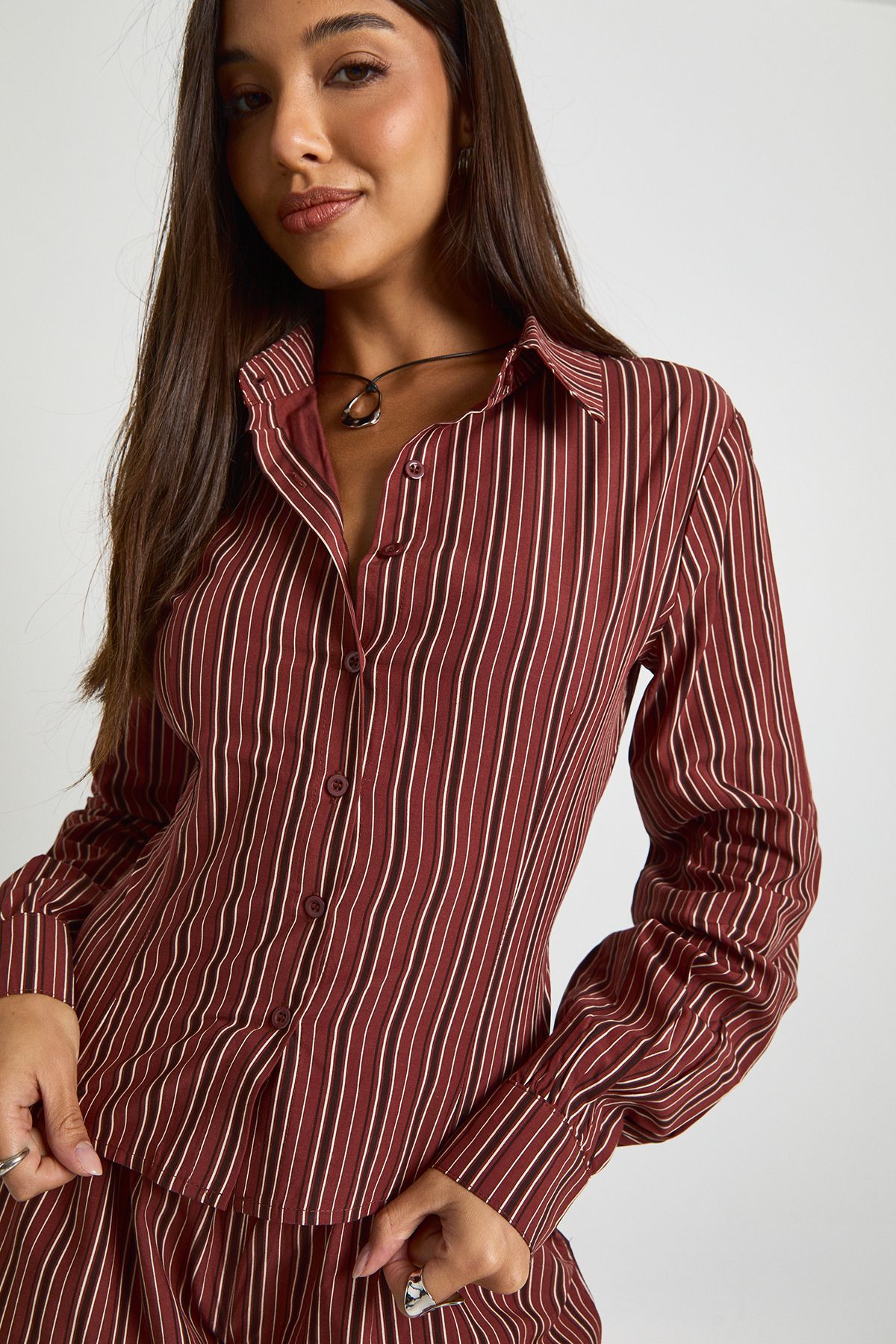 Stripe Fitted Shirt - Image 4