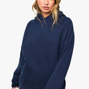 Raglan Seam Oversized Hoodie