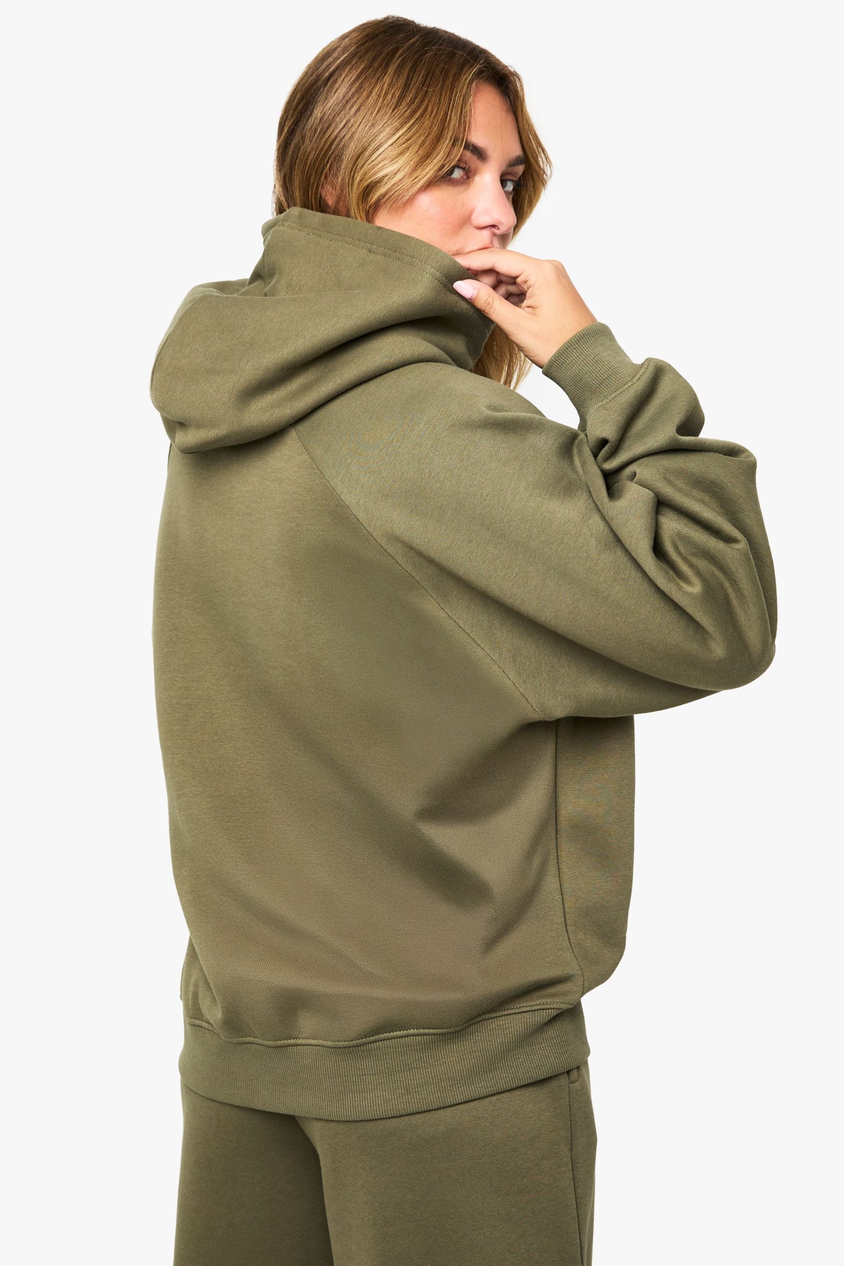 Raglan Seam Oversized Hoodie - Image 2