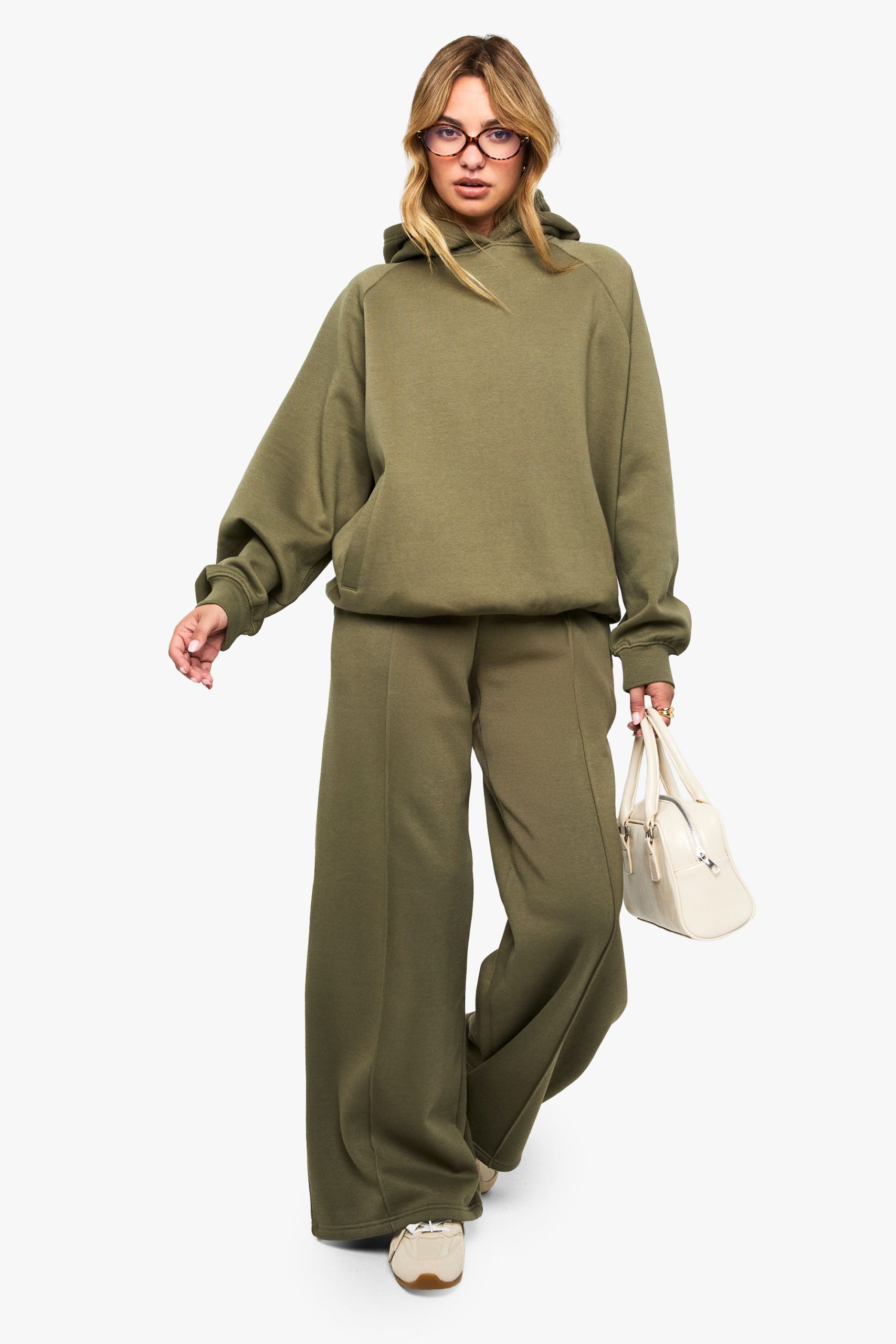 Raglan Seam Oversized Hoodie - Image 3