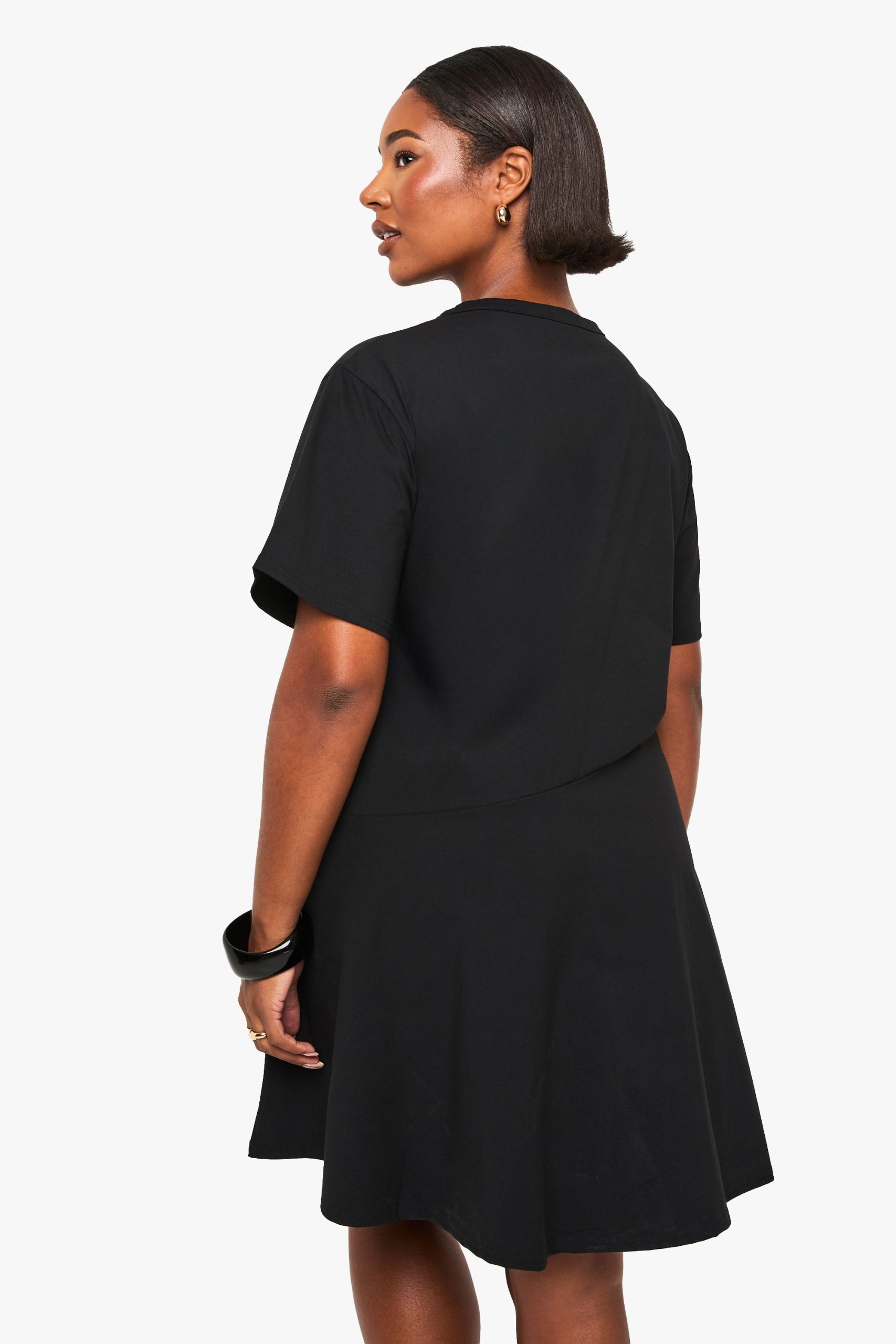 Plus Hanky Hem T-Shirt Dress - Image 2