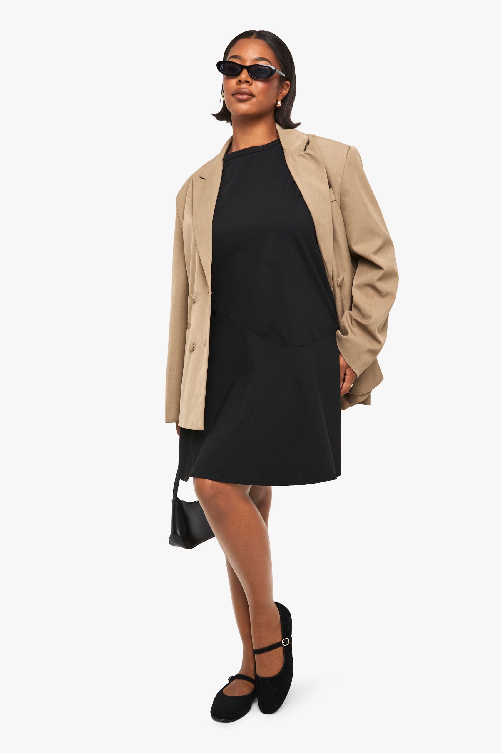 Plus Hanky Hem T-Shirt Dress - Image 3