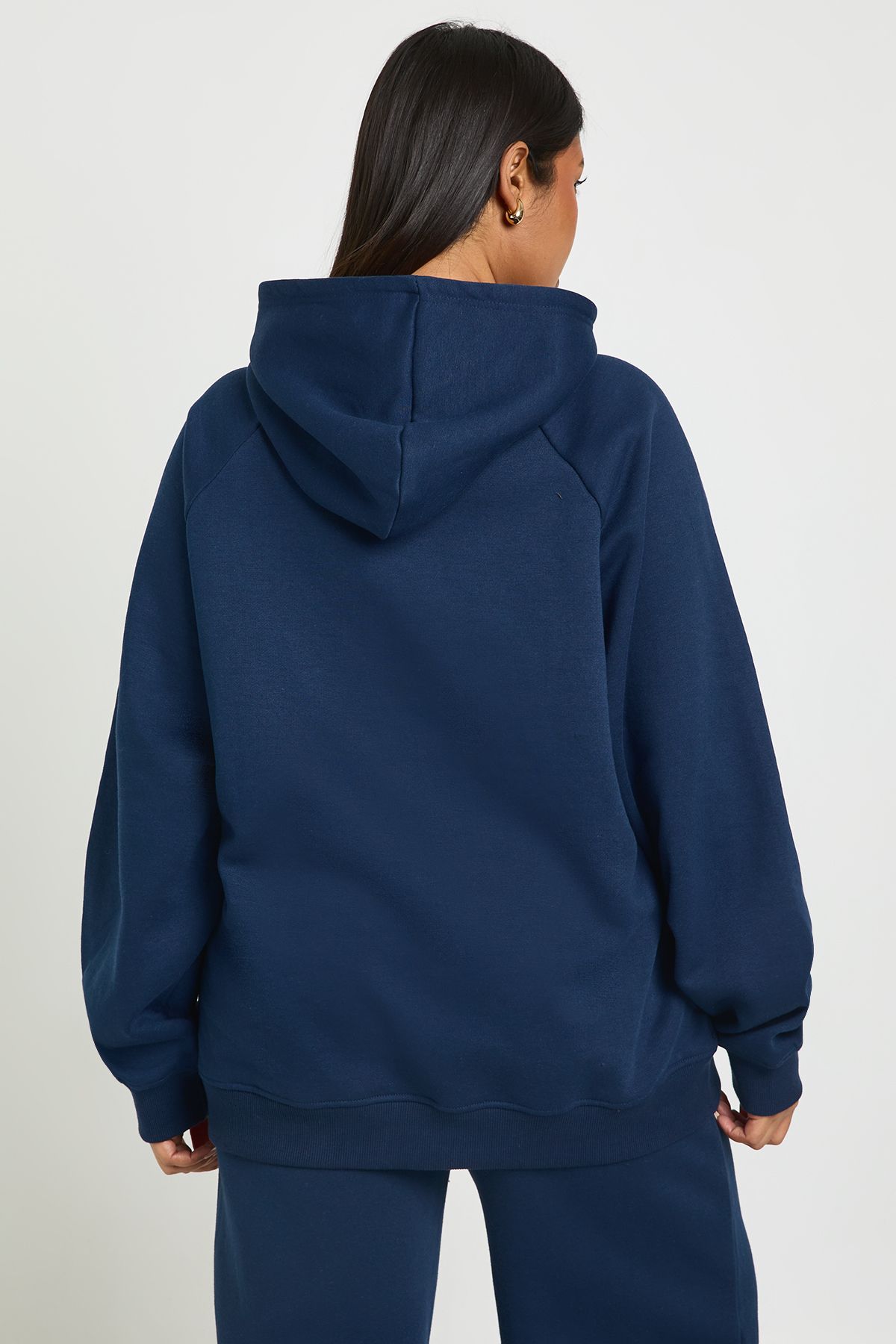 Plus Core Basic Raglan Seam Oversized Hoodie - Image 2