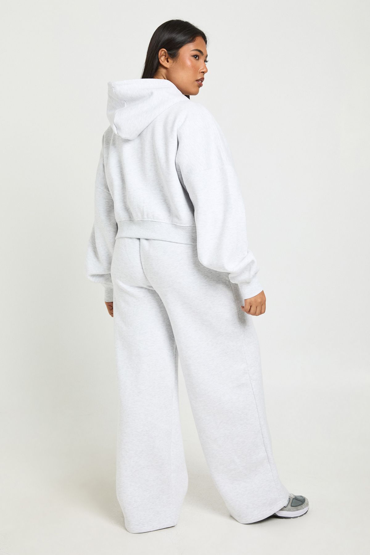 Plus Core Basic Pintuck Detail Straight Leg Jogger - Image 3