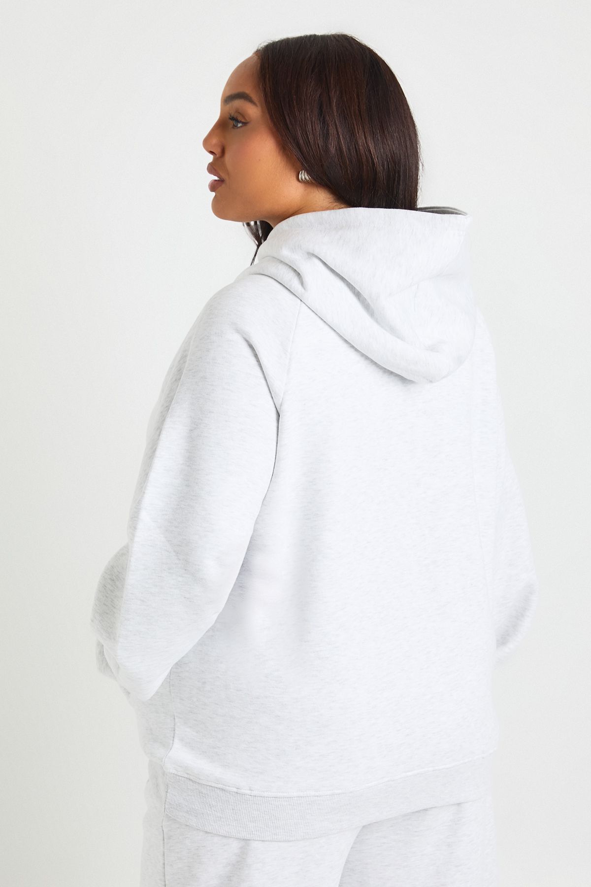 Plus Core Basic Raglan Seam Oversized Hoodie - Image 2