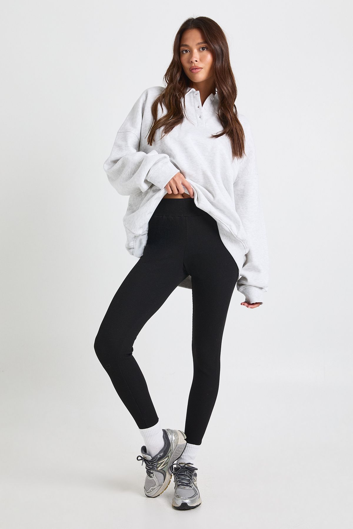 Waffle High Waisted Legging - Image 3