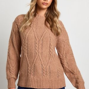 Super Soft Cable Knit Knitted Jumper