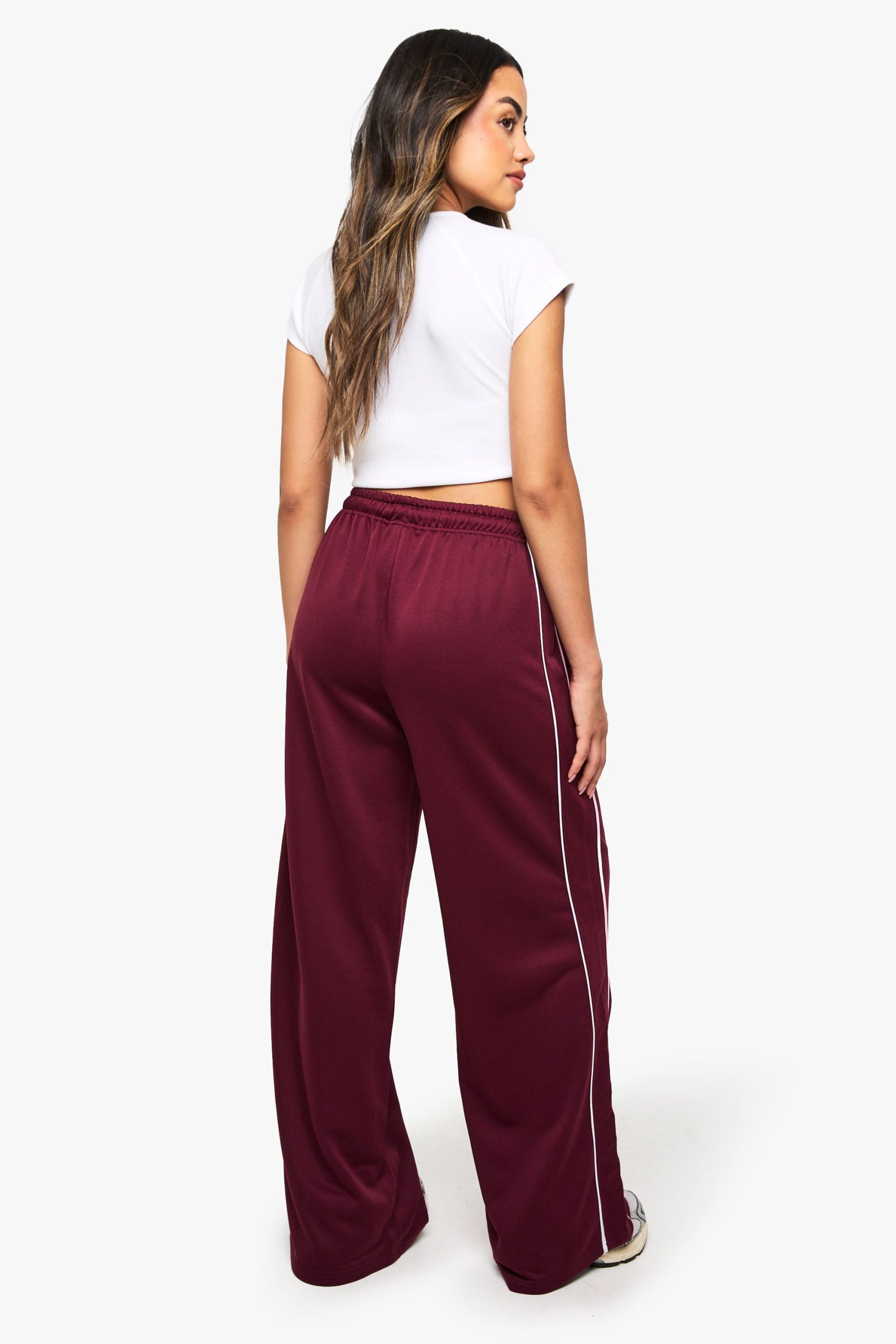 Tricot Side Piping Straight Leg Jogger - Image 2