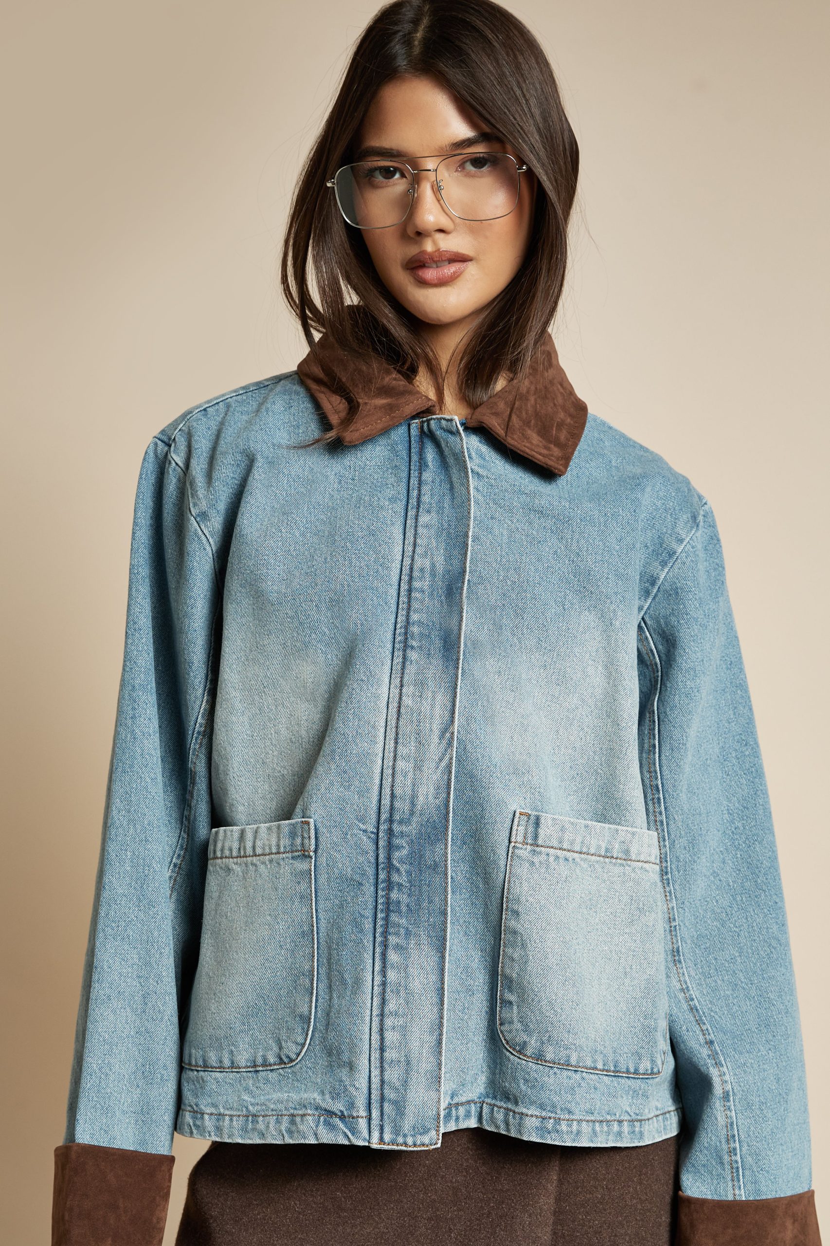 Denim Barn Jacket - Image 3
