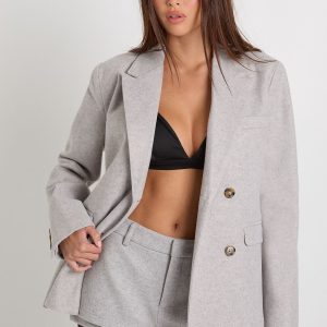 Wool Look Mini Skort
