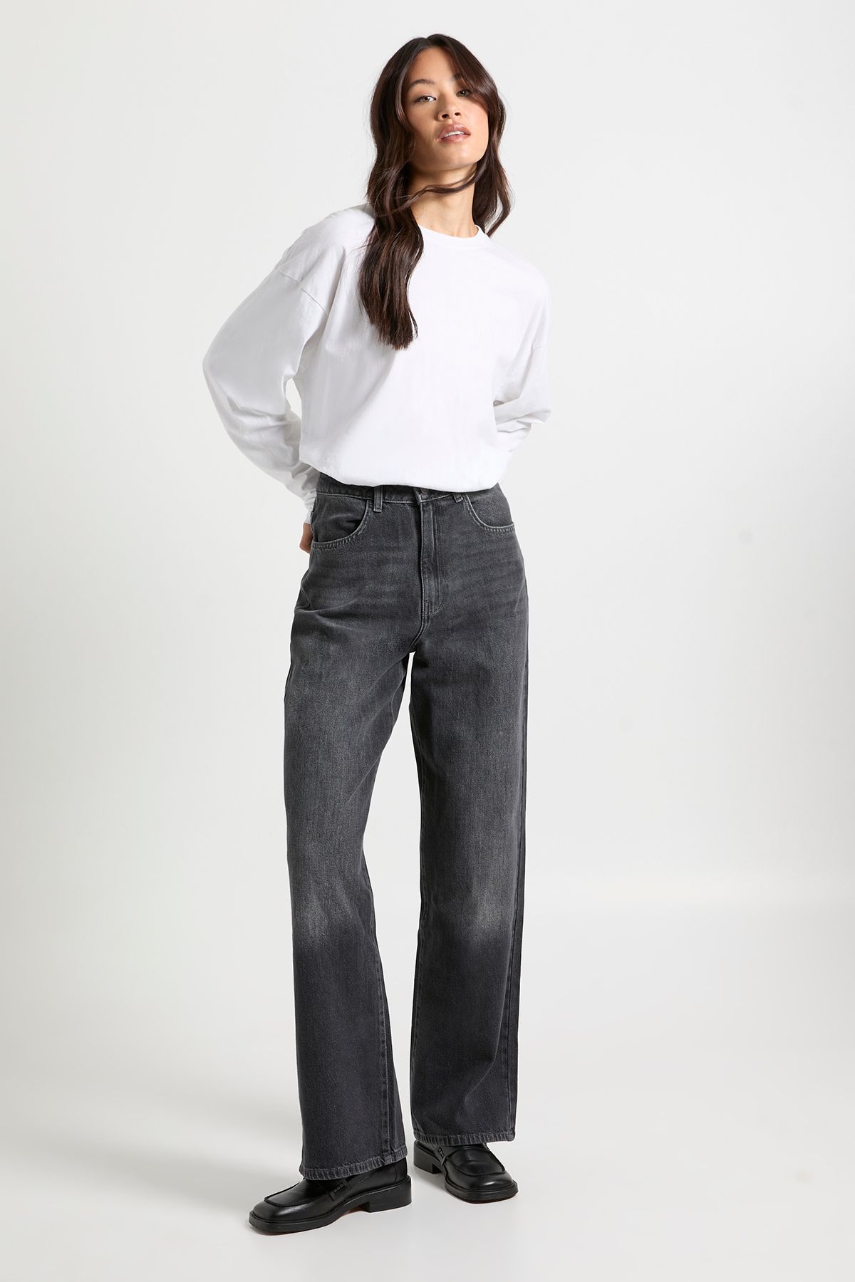 Tall High Waist Straight Leg Jean