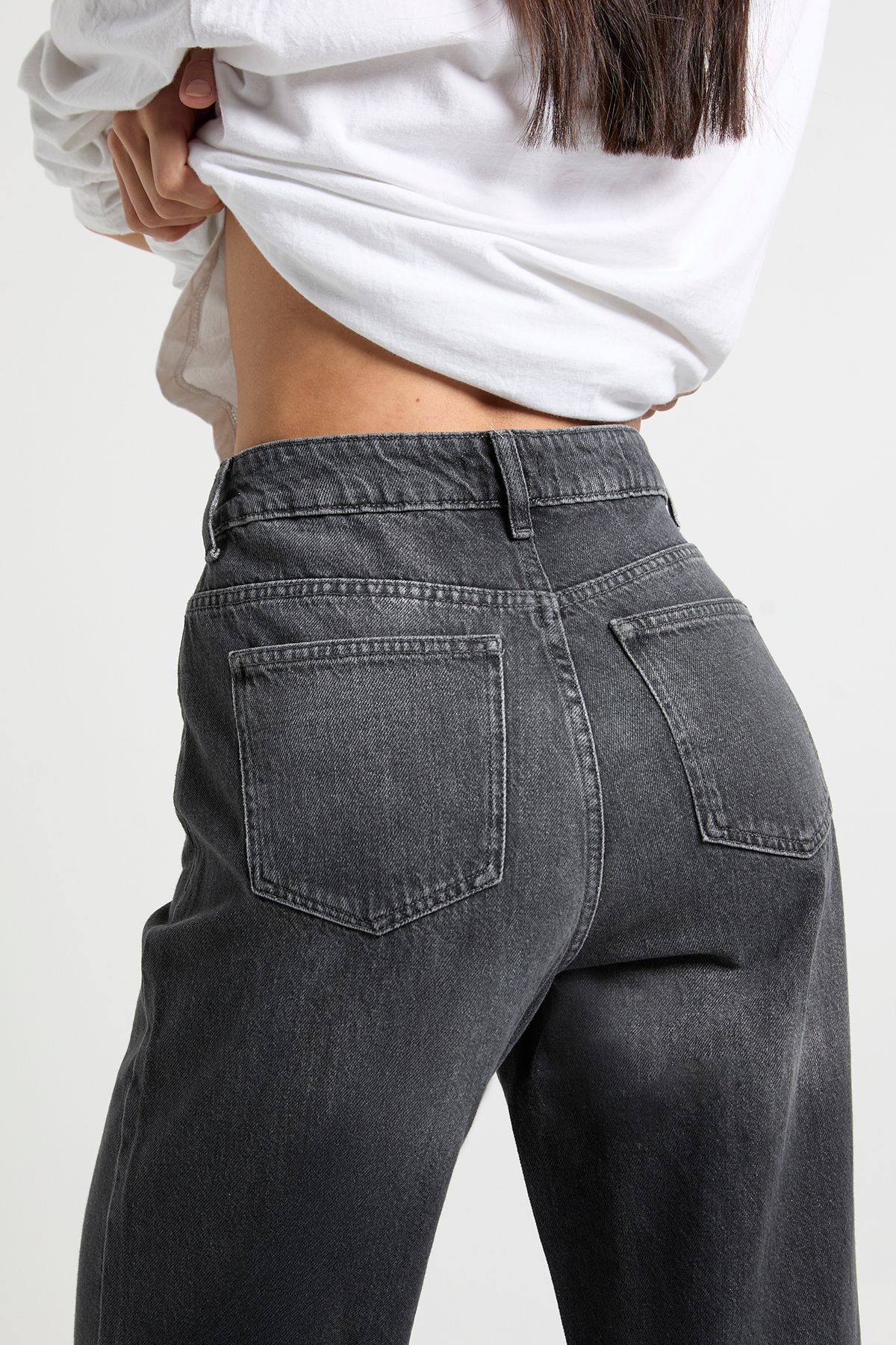 Tall High Waist Straight Leg Jean - Image 4