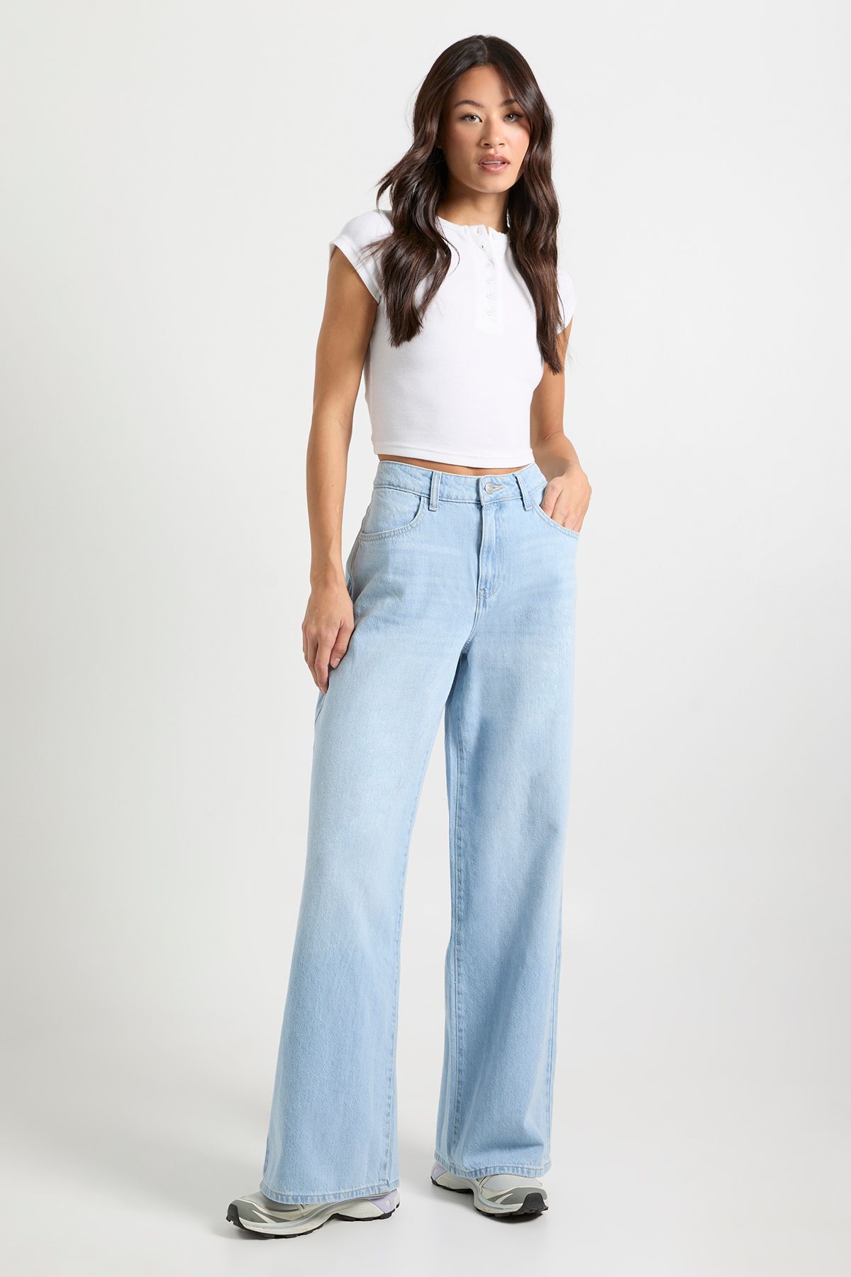 Tall Mid Waist Boyfriend Jean