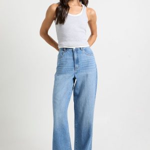 Tall High Waist Straight Leg Jean