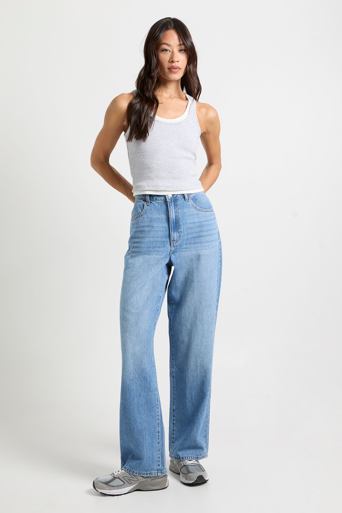 Tall High Waist Straight Leg Jean
