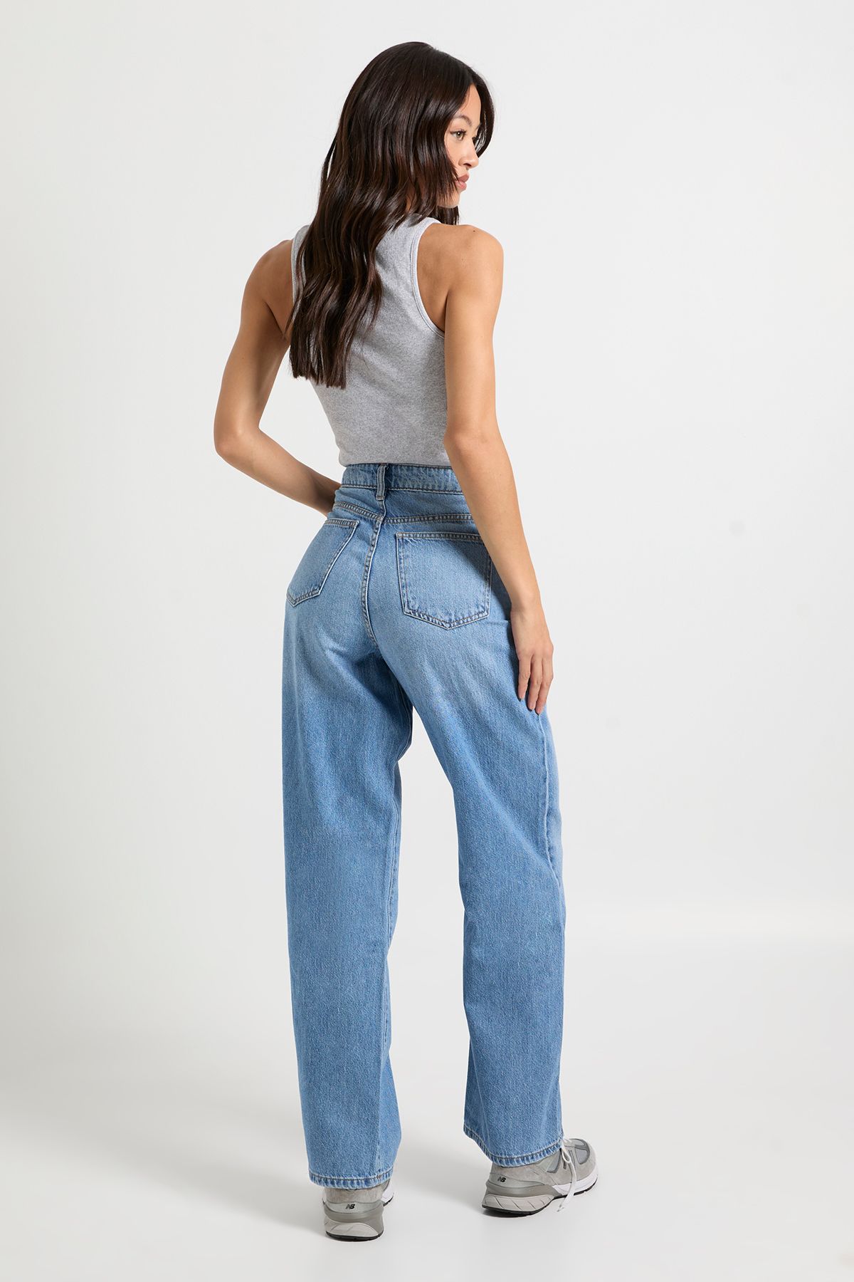 Tall High Waist Straight Leg Jean - Image 3