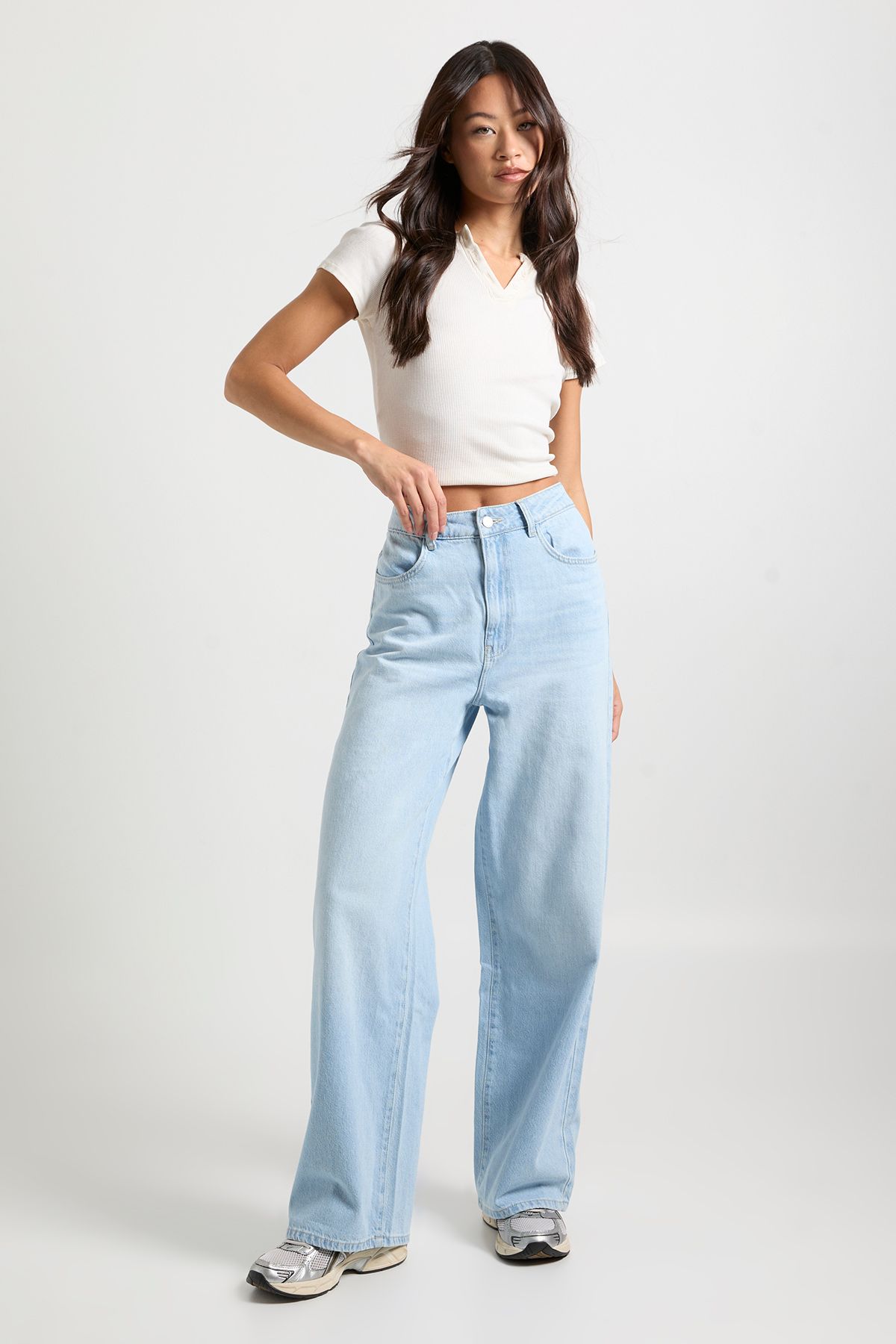 Tall High Waist Wide Leg Jean