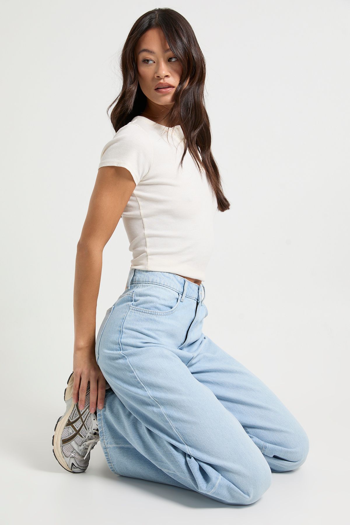 Tall High Waist Wide Leg Jean - Image 2