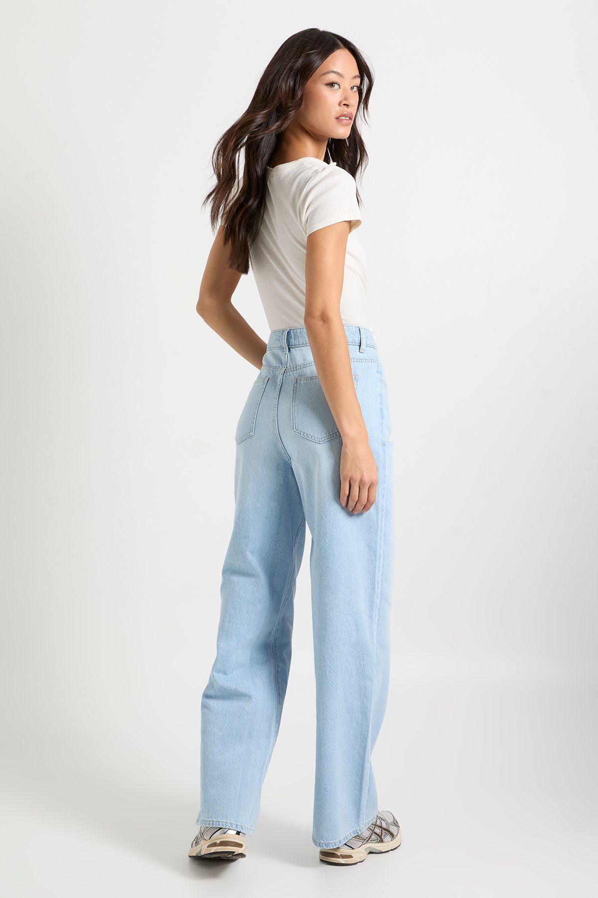 Tall High Waist Wide Leg Jean - Image 3
