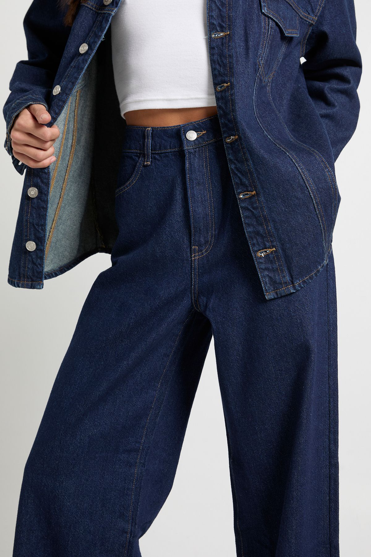 Tall High Waist Wide Leg Jean - Image 4