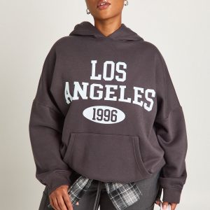 Plus Los Angeles Oversized Hoodie