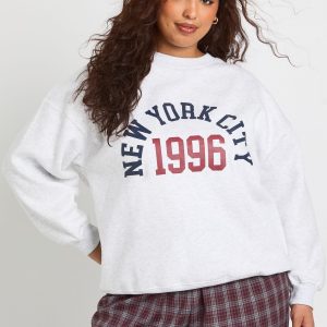Plus New York City Oversized Sweatshirt