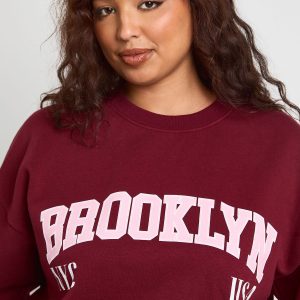 Plus Brooklyn NYC Oversized Sweatshirt