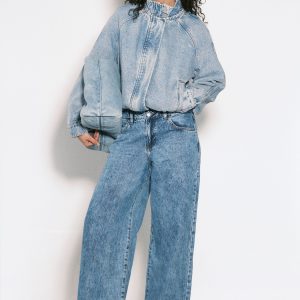 Mid Waist Boyfriend Jean
