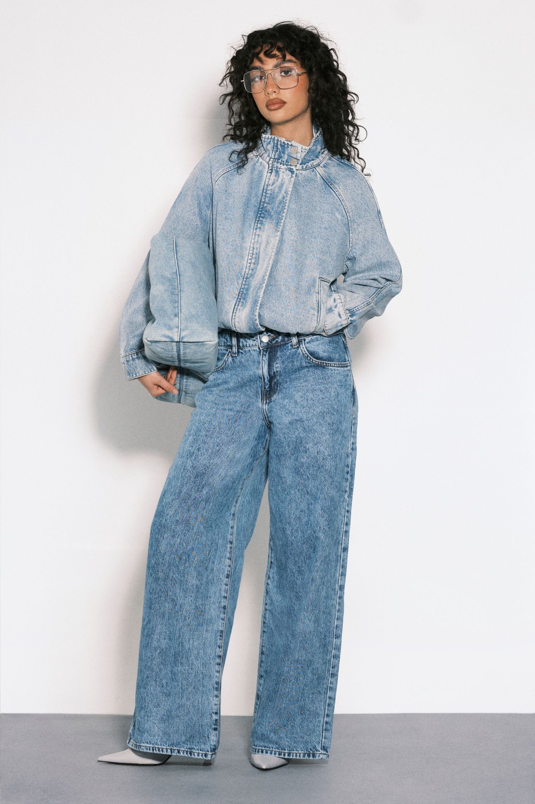 Mid Waist Boyfriend Jean