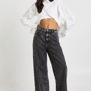 High Waist Wide Leg Jean