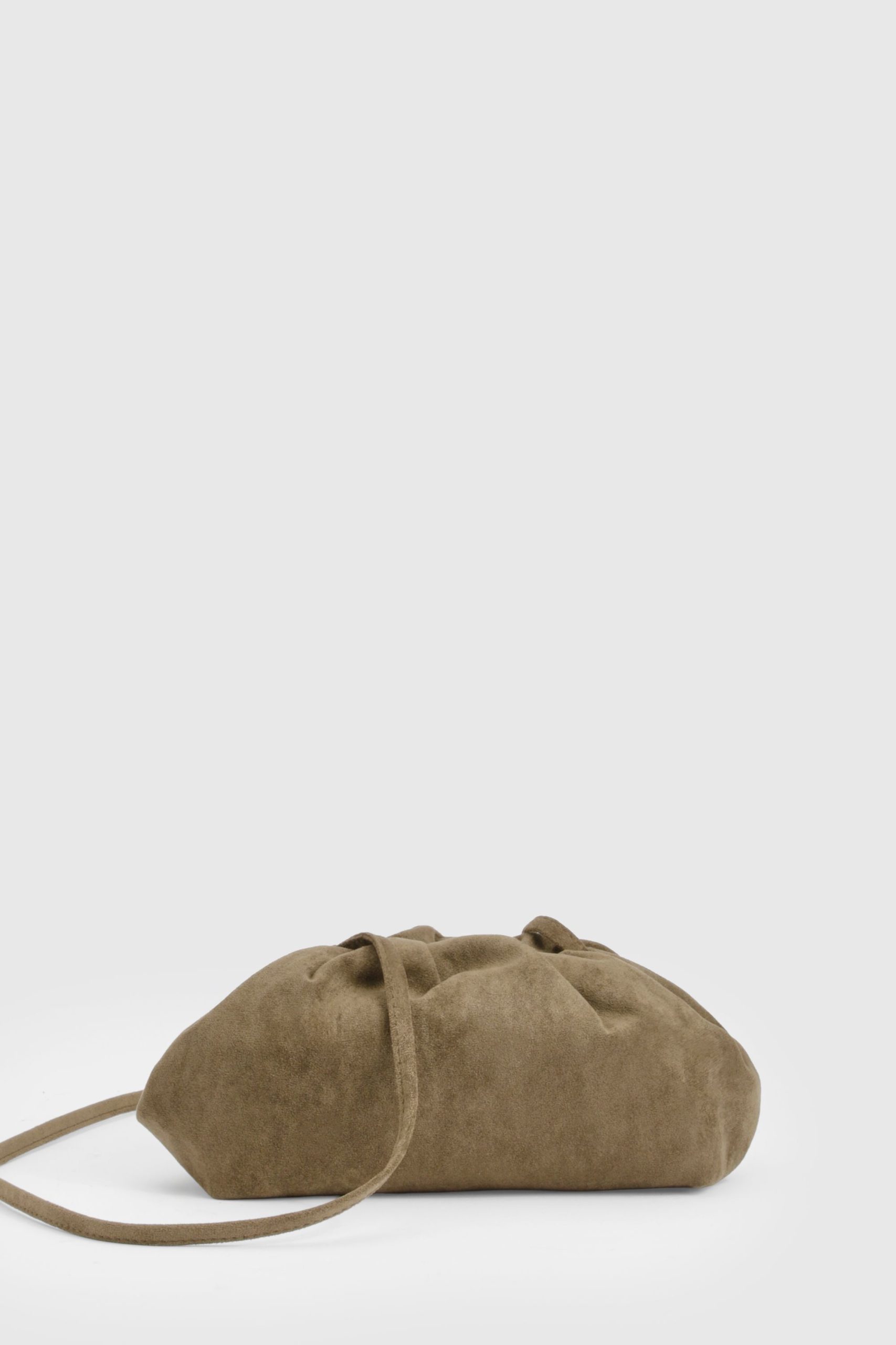 Faux Suede Slouchy Cross Body Bag - Image 2